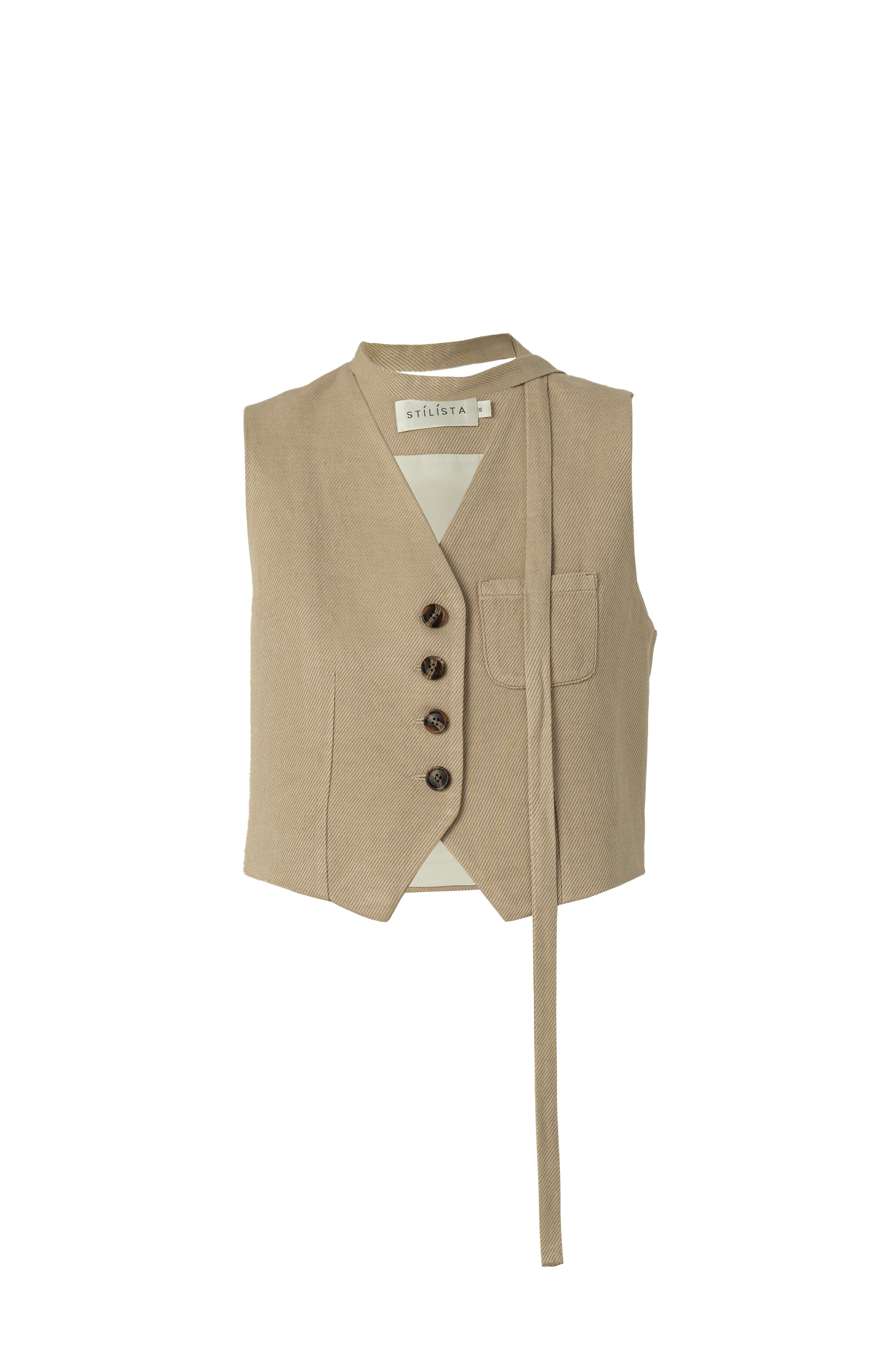 BENNIE LINEN VEST
