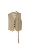 BENNIE LINEN VEST