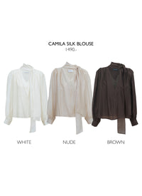 CAMILA SILK BLOUSE