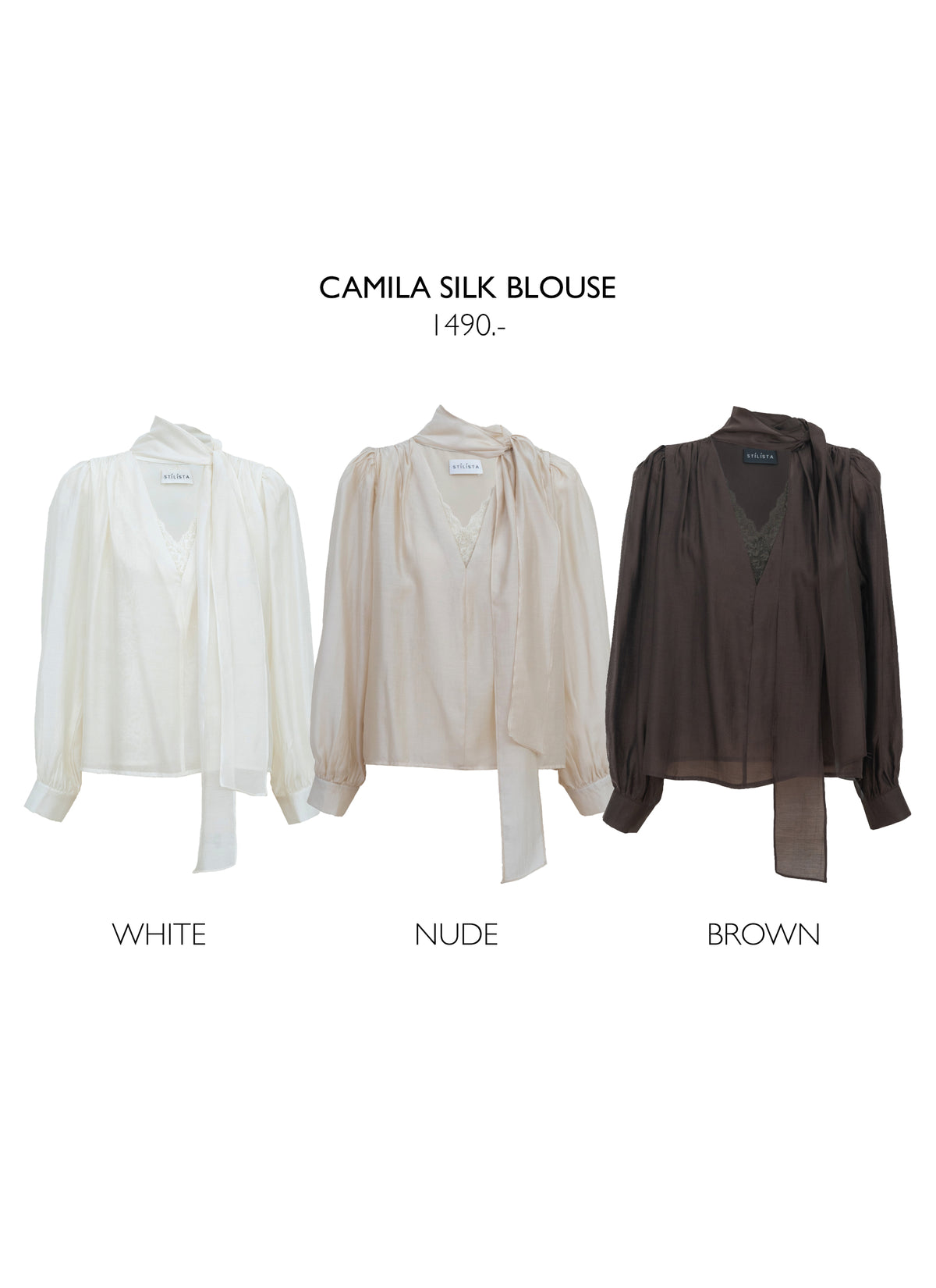 CAMILA SILK BLOUSE