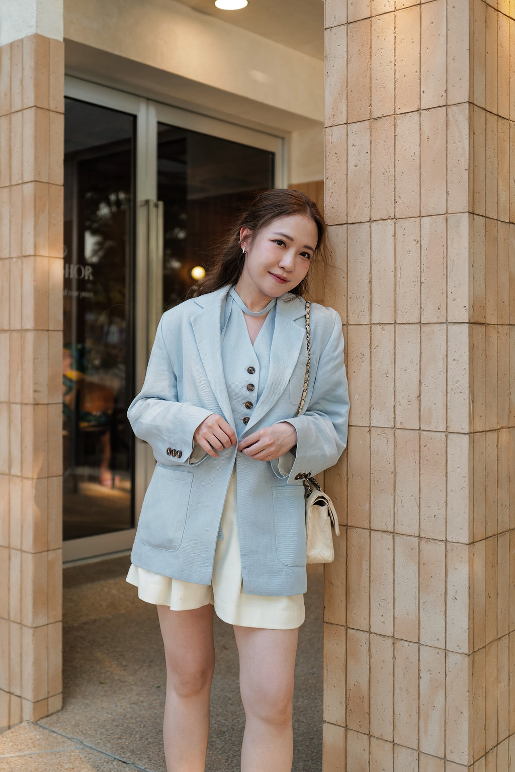 DEVON LINEN BLAZER