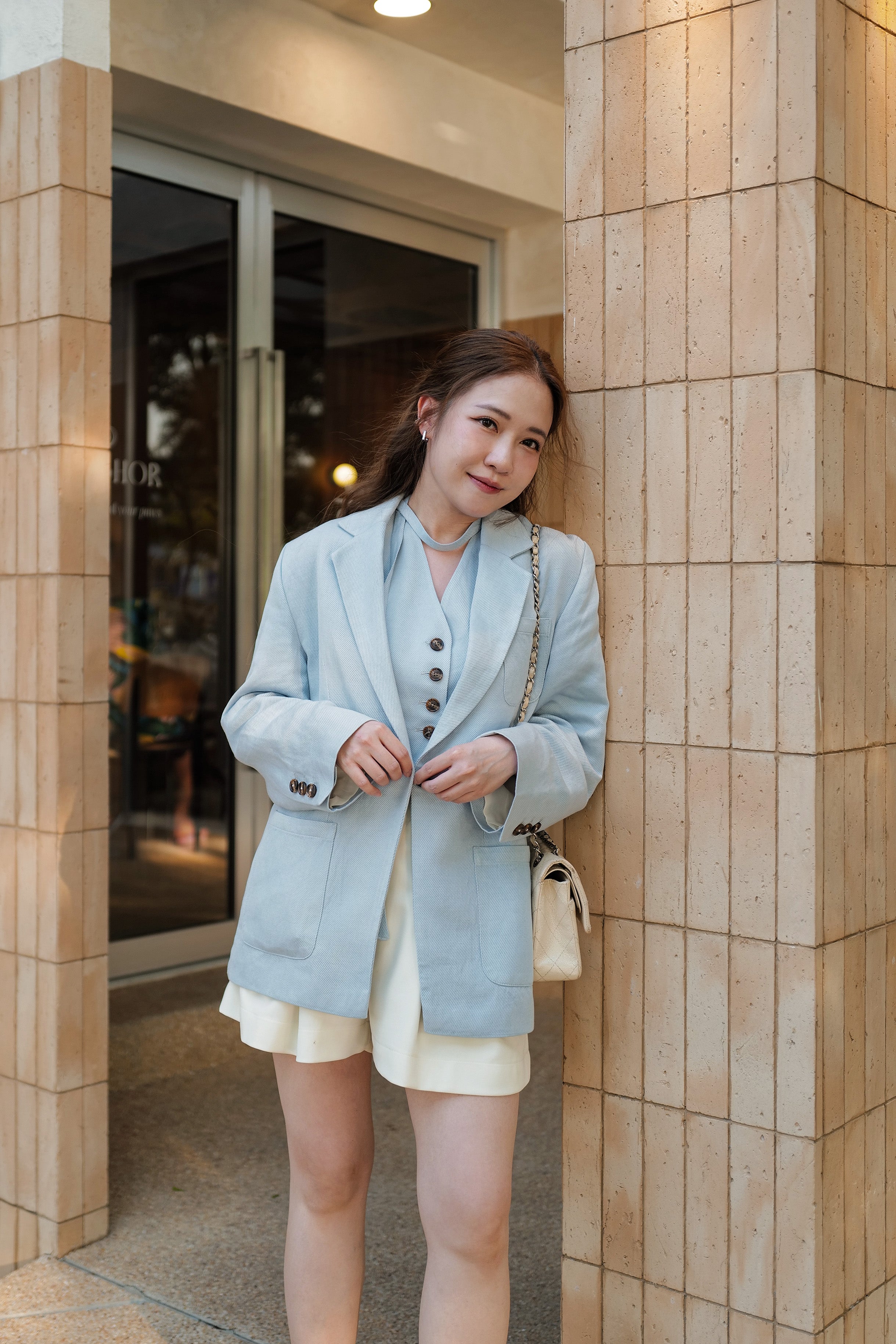 DEVON LINEN BLAZER