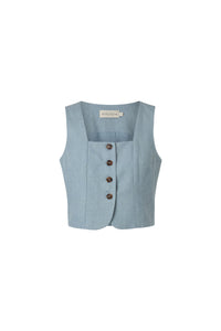 KELLY LINEN TOP