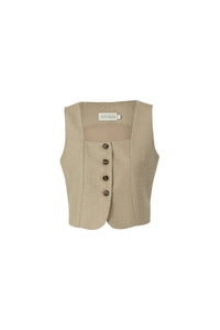 KELLY LINEN TOP