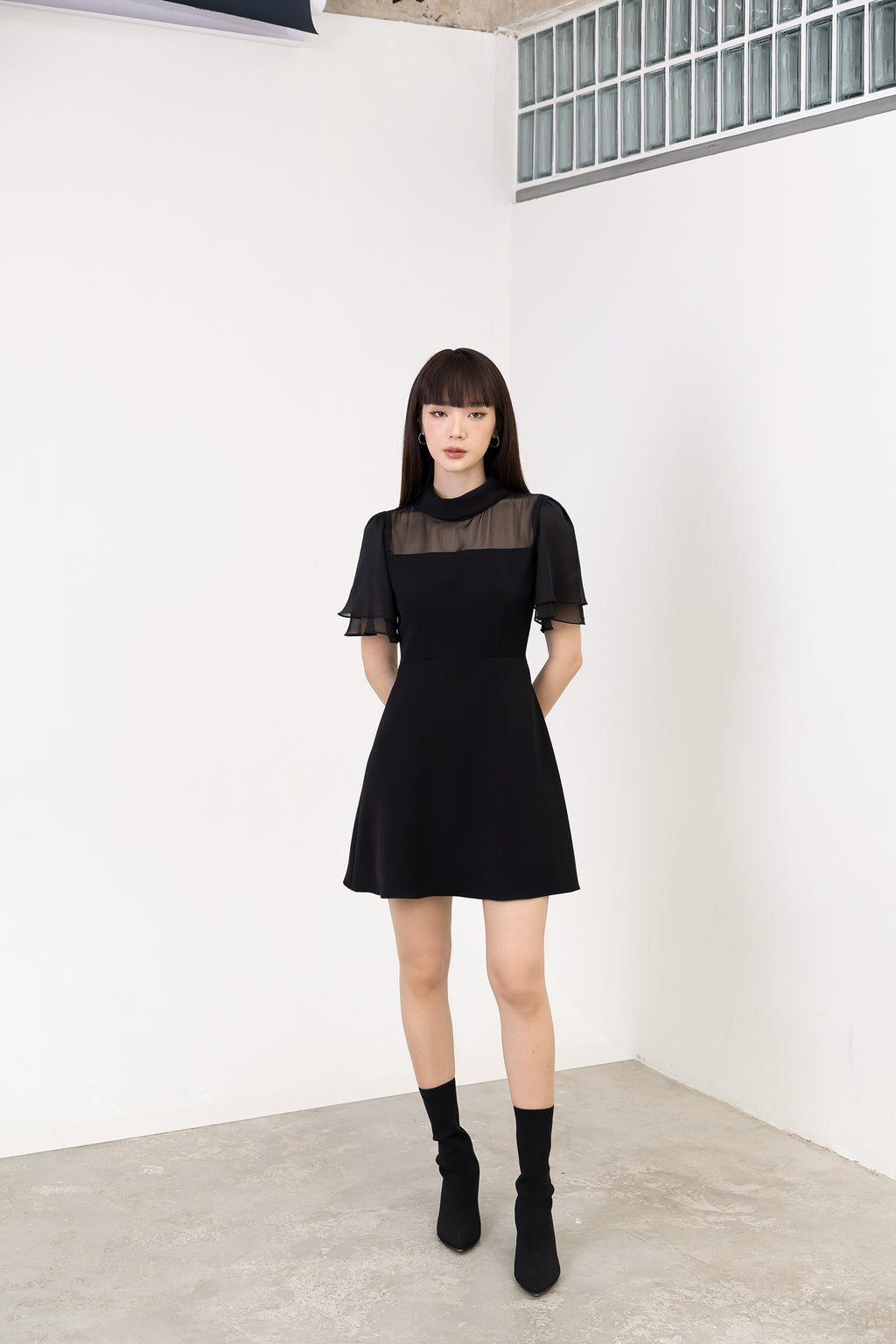 MARIE BLACK DRESS