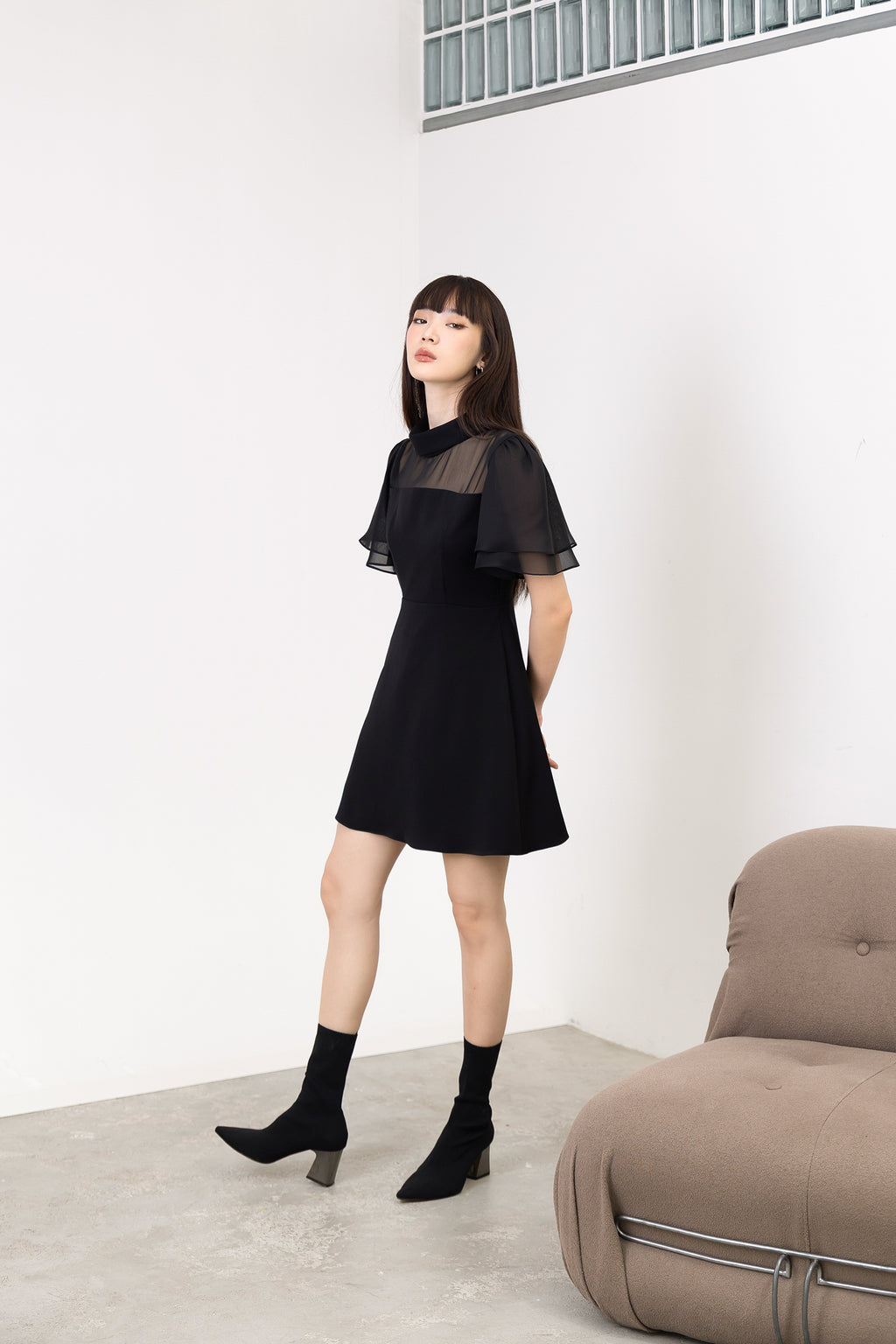 MARIE BLACK DRESS