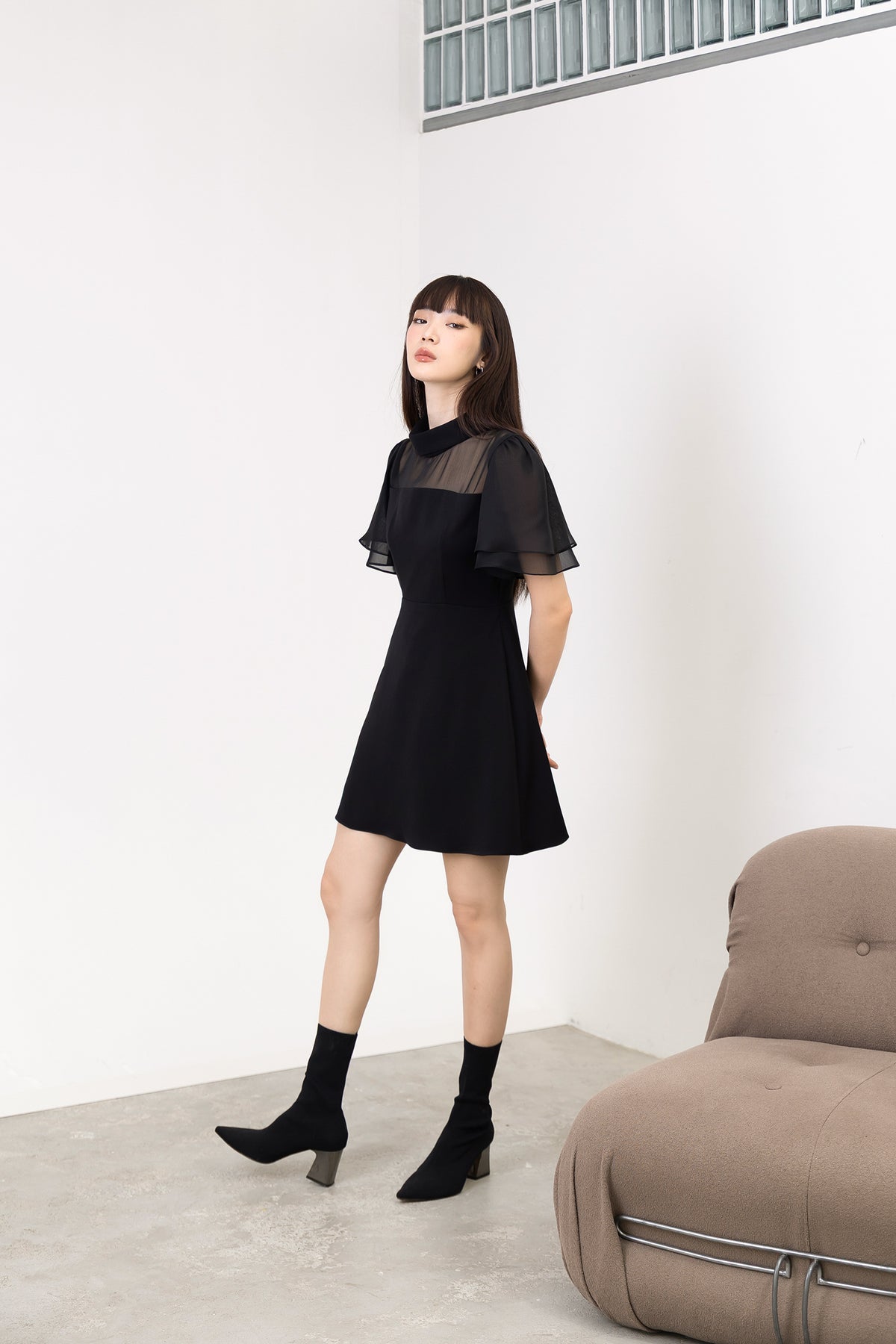 MARIE BLACK DRESS