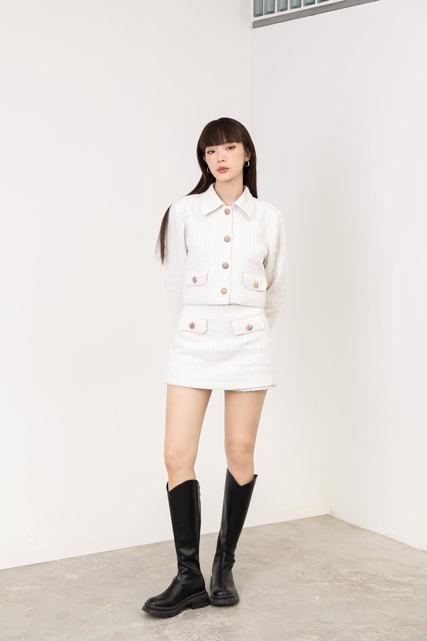 RIN TWEED JACKET
