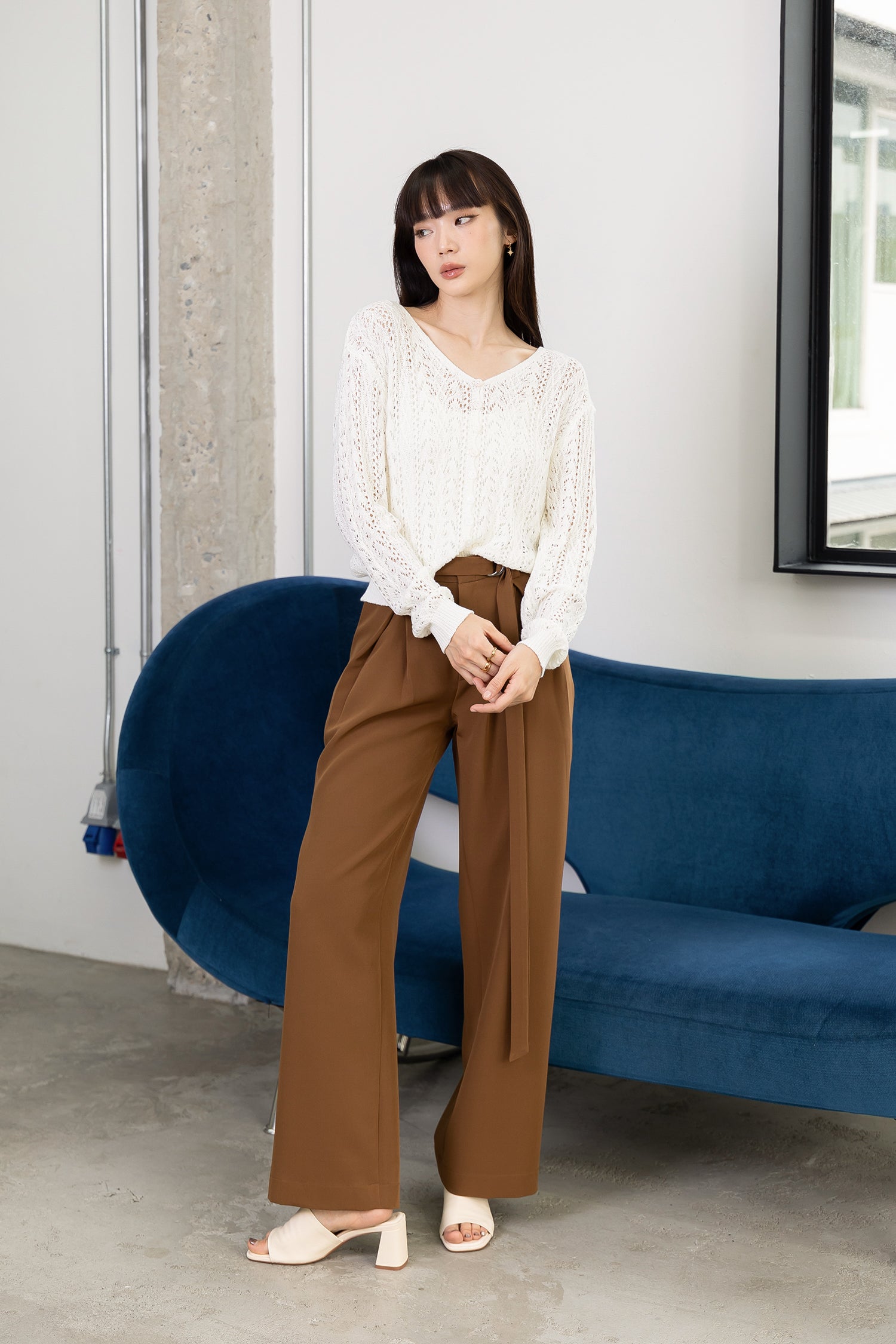 QUINN CROCHET CARDIGAN