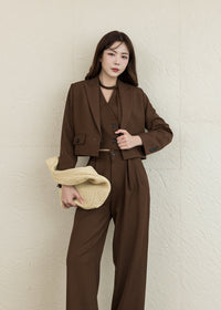 BOSTON CROPPED BLAZER